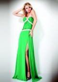 Sweetheart With Beadings Strapless With A Furcation Pleated Designer Evening Dress