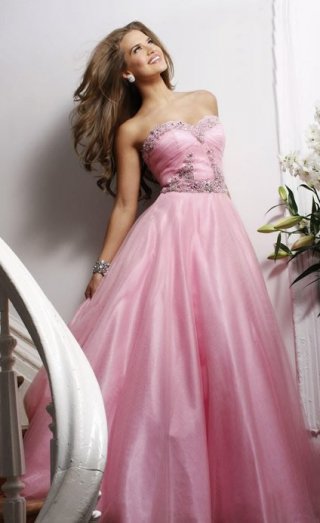 Princess Ball Gown Beading Border Sweetheart Modest Party / Evening Dress