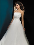 New Style Flat Simple Court Train Elegant Princess Wedding Dress