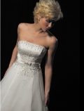 New Style Flat Empire Court Train Elegant Princess Wedding Dress