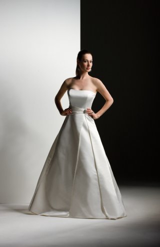 New Style Sweep Simple Flat Elegant Sexy Wedding Dress