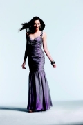 Mermaid / Trumpet Sweetheart Side Draped Floor Length Elegant Evening Dress