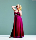 Chubby Red Chiffon Halter Sweetheart Neckline Floor Length With Beadings Evening Dress