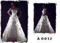 2012 New Designer Strapless Multi-layer with Bowknot A-line Wedding Bridal Gown
