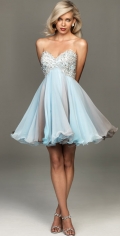 Cute Princess Ball Gown Sweetheart Patterns Cocktail / Party Dress