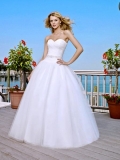 2012 simple beach Cheap Wholesale New Style Sweetheart Ball Gown Floor Length Wedding Dress