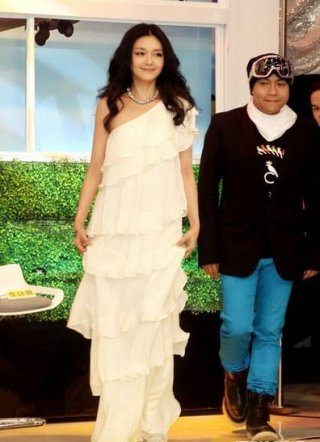 White Angel Chiffon One Shoulder Floor Length Evening Dress(EG-200)