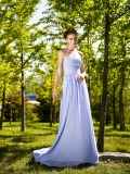 Strapless empire waist Design A-line floor length Evening Party dress At Wholesale Price(FHFS-0005)
