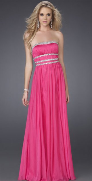 Elegant Princess Drooped With A Ruched And Beading Neckline Formal Evening Dress
