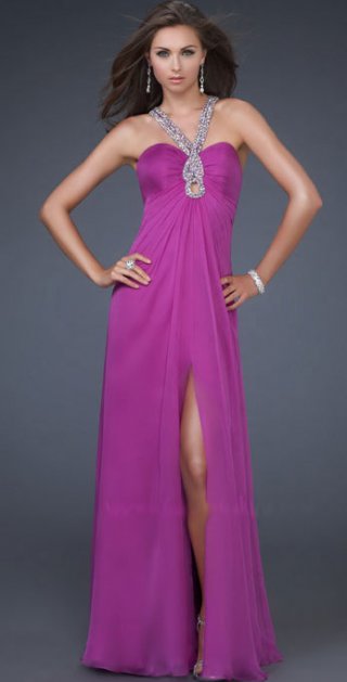 Allure Sweetheart Neckline Party Dress With A Beading halter