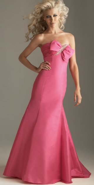 Chapel Train Butterfly Bra with Beading Drop Falling Pleated Taffeta Novel Prom Dress