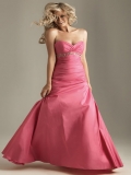 Fashion Style Light Fushia Sweetheart Cheap A-line Design Prom Dress at a low price