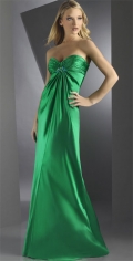 Petite A Line Sheah / Column Pleated Sweetheart Strapless Beadings Party / Evening Dress