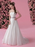 2012 Princess Glamorous Cheap sash decoration Strapless Wedding Dress