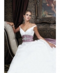 Cheap chic Off the shoulder ball gown Wedding dress