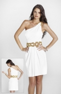 A Line Mini Elegant White Pure Sexy Cocktail Dress/ Homecoming Dress