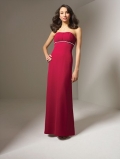 cocktail length satin and organza dress (je142)