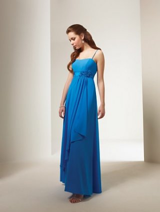 floor length chiffon dress (je143)