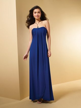 floor length jersey knit dress (je107)