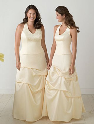 skirt style dress shown in butter (je053)