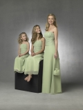 Strapless A-line Chiffon Bridesmaid Dresses (KB0261)