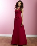Two-piece Halter Sweetheart A-line Chiffon Bridesmaid Dresses (KB0626)
