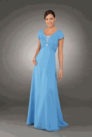 Empire A-line Chiffon Special Occasion Dresses (KSP0066)