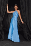 Halter A-line Floor Length Special Occasion Dresses (KSP0050)
