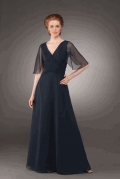 Cap Sleeves Portrait Neck A-line Special Occasion Dresses (KSP0042)