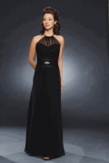 Sheer Halter Sweetheart A-line Special Occasion Dresses (KSP0007)