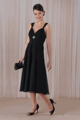 Sleeveless Shoulder Straps Special Occasion Dresses (KSP0012)