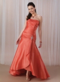 Strapless High-low Hemline Special Occasion Dresses (KSP0018)
