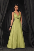 Tank Deep V-neck Empire Floor Length Special Occasion Dresses (KSP0041)