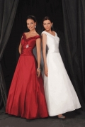 Tip Off-the-shoulder A-line Taffeta Special Occasion Dresses (KSP0077)
