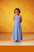 Strapless Empire Sheer V-neck Halter Chiffon Flower Girl Dresses (KF0198)