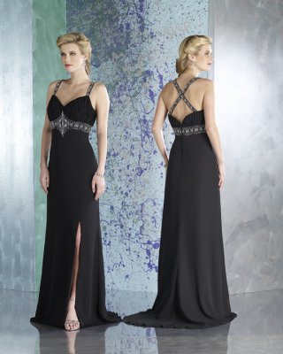 Sleeveless Empire Sweetheart Mother Dresses (KMD0003)