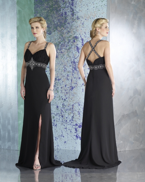 Sleeveless Empire Sweetheart Mother Dresses (KMD0003)