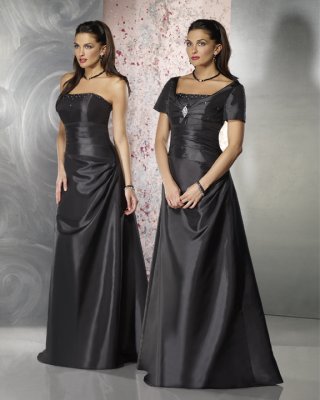 Strapless Square Neck A-line Mother Dresses (KMD0034)