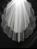 Elegant Designer Wedding Veils Bridal Veils Style ZV0162 (ZV0162)
