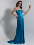 Blue/Purple/Scarlet Sweetheart Neckline Long Prom Dress