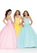 Halter top Sleeveless Full length Beaded Satin Tulle Prom Gown