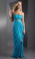 Strapless Prom Dresses, Bari Jay Strapless Prom Gowns