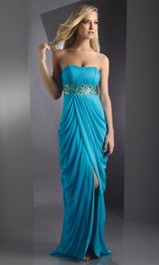 Strapless Prom Dresses, Bari Jay Strapless Prom Gowns
