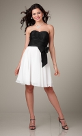 Black and White Party Dress V137