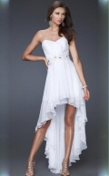 Flirty Hi-low Prom Dress