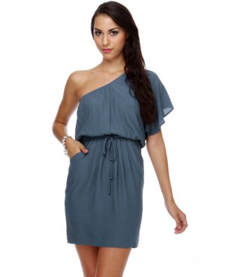 Lucy Love Farrah Blue Dress