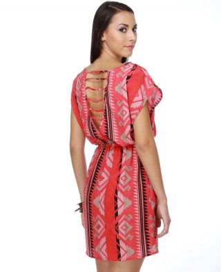 Daredevil Red Print Dress
