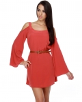 Greek Mythology Burnt Orange Dress