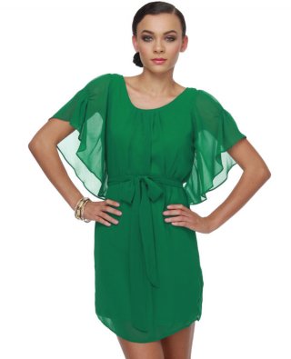 Cliffs of Moher Green Dress