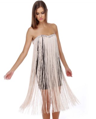 Blaque Label Burlesque Black and Pink Dress